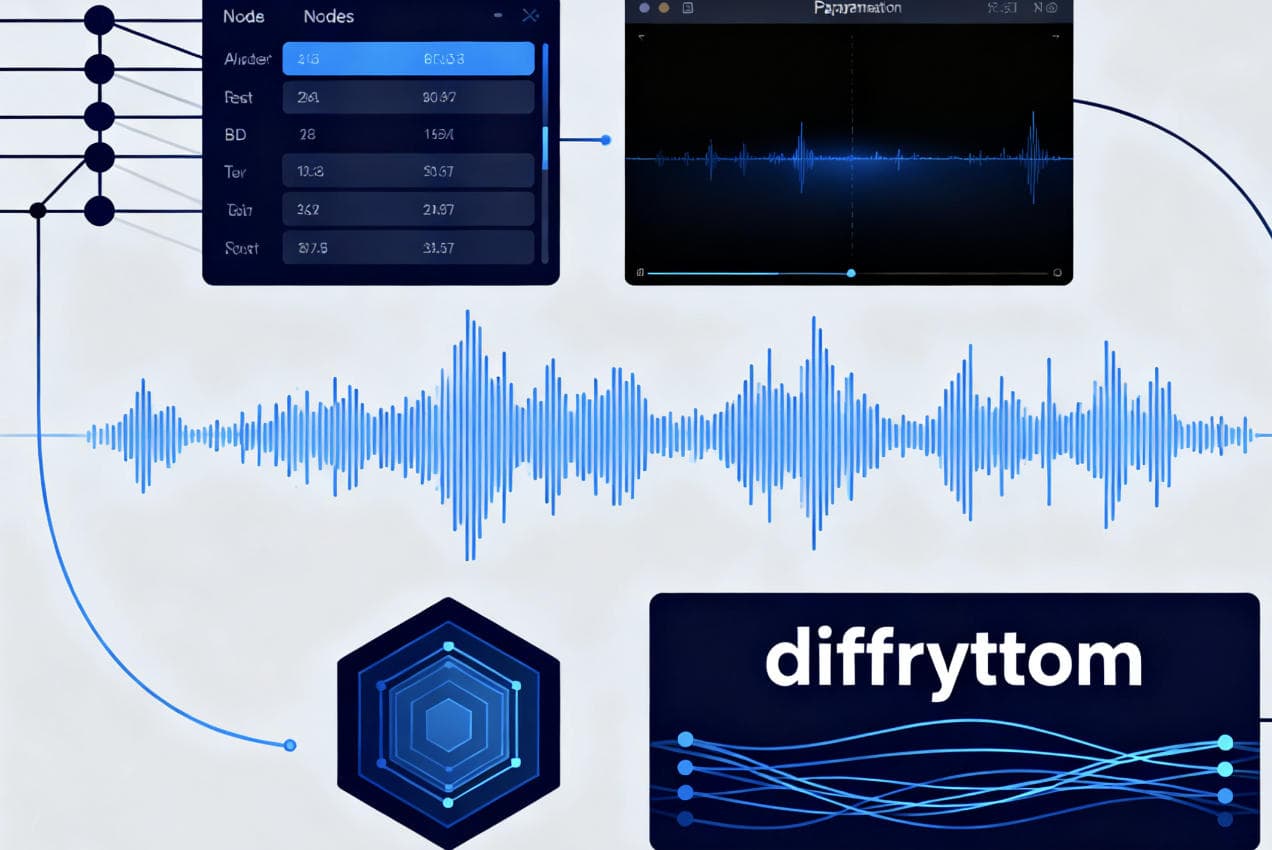 DiffRhythm ComfyUI Workflow Interface